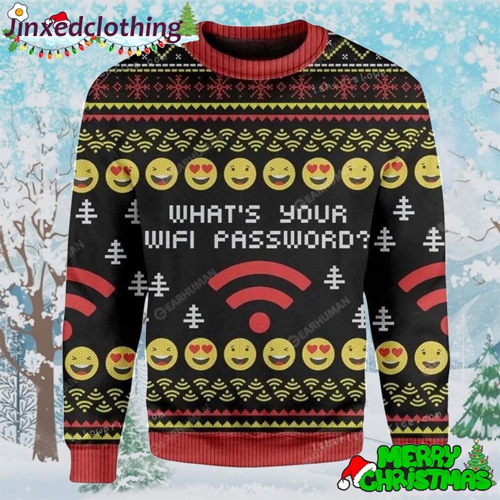 What Is Your Wifi Password Ugly Sweater 